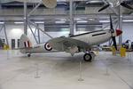 VN485 @ EGSU - VN485 1947 VS Spitfire F24 Duxford - by PhilR
