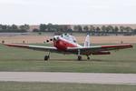 G-BWNK @ EGSU - WD390 (G-BWNK) 1951 DHC1 Chipmunk 22 Duxford  - by PhilR