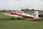 G-BWUT @ EGTH - WZ879 (G-BWUT) 1953 DHC1 Chipmunk 22 DH60 Centenary Fly In Old Warden - by PhilR