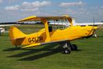 G-CLZW @ EGSM - Just landed at Beccles. - by Graham Reeve