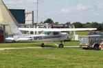 G-BPEO @ EGSM - Parked at Beccles. - by Graham Reeve