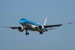 PH-NXP @ EGSH - Landing at Norwich. - by Graham Reeve