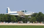 N26760 @ KOSH - Gulfstream American AA-5A - by Mark Pasqualino
