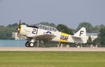 N75342 @ KOSH - North American AT-6D - by Mark Pasqualino