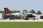 N129Q @ KOSH - Beech B55 - by Mark Pasqualino