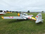 OY-ALD @ EDOI - De Havilland Canada DHC-1 Chipmunk 22 at Bienenfarm airfield during the 2025 Quax Bücker-Treffen (Bücker-Meeting) and Vintage Aerobatic World Championships