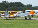 OY-ALD @ EDOI - De Havilland Canada DHC-1 Chipmunk 22 at Bienenfarm airfield during the 2025 Quax Bücker-Treffen (Bücker-Meeting) and Vintage Aerobatic World Championships