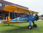 N178MD @ EDOI - Boeing (Stearman) B75N1 at Bienenfarm airfield during the 2025 Quax Bücker-Treffen (Bücker-Meeting) and Vintage Aerobatic World Championships