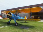 N178MD @ EDOI - Boeing (Stearman) B75N1 at Bienenfarm airfield during the 2025 Quax Bücker-Treffen (Bücker-Meeting) and Vintage Aerobatic World Championships