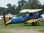 N178MD @ EDOI - Boeing (Stearman) B75N1 at Bienenfarm airfield during the 2025 Quax Bücker-Treffen (Bücker-Meeting) and Vintage Aerobatic World Championships