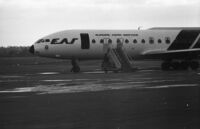 F-BYCD - Caravelle Europe Aero Services company, photo taken in the late 70's at Rennes airport. - by Unknown