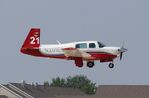 N201EQ @ KOSH - Mooney M20J - by Mark Pasqualino