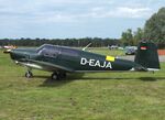 D-EAJA @ EDOI - SAAB 91D-2 Safir at Bienenfarm airfield during the 2025 Quax Bücker-Treffen (Bücker-Meeting) and Vintage Aerobatic World Championships - by Ingo Warnecke