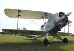 D-EAUU @ EDOI - Bücker (Doflug) Bü 133C Jungmeister at Bienenfarm airfield during the 2025 Quax Bücker-Treffen (Bücker-Meeting) and Vintage Aerobatic World Championships - by Ingo Warnecke