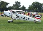 OE-ALF @ EDOI - Tatra T-131PA Jungmann at Bienenfarm airfield during the 2025 Quax Bücker-Treffen (Bücker-Meeting) and Vintage Aerobatic World Championships - by Ingo Warnecke