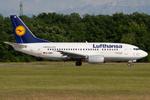 D-ABIN @ LSGG - Lufthansa 737-500 - by Andy Graf