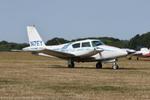 N7EY @ EGLM - N7EY 1964 Piper PA-30-160 Twin Comanche White Waltham  - by PhilR