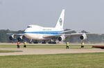 C-GTFF @ KOSH - Boeing 747-SPB5 - by Mark Pasqualino