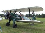 N68831 @ EDOI - Boeing (Stearman) PT-13D Kaydet / E75N1 at Bienenfarm airfield during the 2025 Quax Bücker-Treffen (Bücker-Meeting) and Vintage Aerobatic World Championships - by Ingo Warnecke
