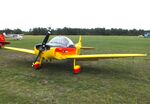 D-EFOR @ EDOI - Binder CP-301S Smaragd at Bienenfarm airfield during the 2025 Quax Bücker-Treffen (Bücker-Meeting) and Vintage Aerobatic World Championships - by Ingo Warnecke