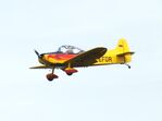 D-EFOR @ EDOI - Binder CP-301S Smaragd at Bienenfarm airfield during the 2025 Quax Bücker-Treffen (Bücker-Meeting) and Vintage Aerobatic World Championships - by Ingo Warnecke