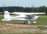 D-MXIB @ EDOI - Comco Ikarus C42C Cyclone at Bienenfarm airfield during the 2025 Quax Bücker-Treffen (Bücker-Meeting) and Vintage Aerobatic World Championships