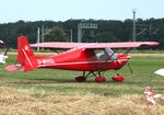 D-MVSL @ EDOI - Comco Ikarus C42 Cyclone at Bienenfarm airfield during the 2025 Quax Bücker-Treffen (Bücker-Meeting) and Vintage Aerobatic World Championships