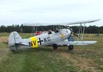 D-ENAY @ EDOI - Focke-Wulf Fw 44J Stieglitz at Bienenfarm airfield during the 2025 Quax Bücker-Treffen (Bücker-Meeting) and Vintage Aerobatic World Championships - by Ingo Warnecke