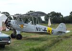 D-ENAY @ EDOI - Focke-Wulf Fw 44J Stieglitz at Bienenfarm airfield during the 2025 Quax Bücker-Treffen (Bücker-Meeting) and Vintage Aerobatic World Championships - by Ingo Warnecke