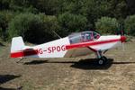 G-SPOG @ X3DE - Just landed at Deenethorpe.