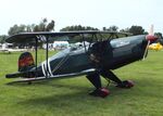 SP-YBK @ EDOI - Janusz Karasiewicz SSH T-131 conversion to Bü 133PA Jungmeister with LOM M337 inline engine at Bienenfarm airfield during the 2025 Quax Bücker-Treffen (Bücker-Meeting) and Vintage Aerobatic World Championships - by Ingo Warnecke