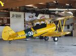 N3972U @ EDOI - Boeing (Stearman) N2S-3 Kaydet (B75N1) at Bienenfarm airfield during the 2025 Quax Bücker-Treffen (Bücker-Meeting) and Vintage Aerobatic World Championships - by Ingo Warnecke