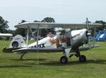 D-MTEX @ EDOI - Platzer Kiebitz B13 at Bienenfarm airfield during the 2025 Quax Bücker-Treffen (Bücker-Meeting) and Vintage Aerobatic World Championships