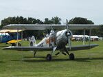 D-MTEX @ EDOI - Platzer Kiebitz B13 at Bienenfarm airfield during the 2025 Quax Bücker-Treffen (Bücker-Meeting) and Vintage Aerobatic World Championships