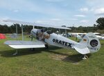 D-MTEX @ EDOI - Platzer Kiebitz B13 at Bienenfarm airfield during the 2025 Quax Bücker-Treffen (Bücker-Meeting) and Vintage Aerobatic World Championships
