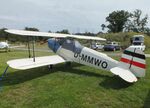 D-MMWO @ EDOI - Funk (Podesva) FK 131 Jungmann (Bü 131A with Walter Mikron III C engine) at Bienenfarm airfield during the 2025 Quax Bücker-Treffen (Bücker-Meeting) and Vintage Aerobatic World Championships