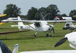 D-MOSE @ EDOI - B & F Technik FK-9 Mark IV at Bienenfarm airfield during the 2025 Quax Bücker-Treffen (Bücker-Meeting) and Vintage Aerobatic World Championships
