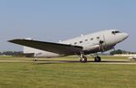 N1350A @ KOSH - Douglas C-47B - by Mark Pasqualino