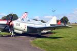 XA459 @ EGNC - Solway Aviation Museum - by Chris Hall