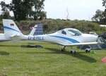 D-ERTL @ EDOI - Diamond DA-20A-1 Katana at Bienenfarm airfield during the 2025 Quax Bücker-Treffen (Bücker-Meeting) and Vintage Aerobatic World Championships