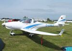 D-ERTL @ EDOI - Diamond DA-20A-1 Katana at Bienenfarm airfield during the 2025 Quax Bücker-Treffen (Bücker-Meeting) and Vintage Aerobatic World Championships