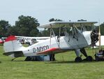 D-MYCO @ EDOI - Flugtechnik Herringhausen Vagabund at Bienenfarm airfield during the 2025 Quax Bücker-Treffen (Bücker-Meeting) and Vintage Aerobatic World Championships