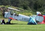 D-MYCO @ EDOI - Flugtechnik Herringhausen Vagabund at Bienenfarm airfield during the 2025 Quax Bücker-Treffen (Bücker-Meeting) and Vintage Aerobatic World Championships