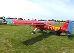 D-ETLI @ EDOI - SkyStar Kitfox 4-1200 Speedster at Bienenfarm airfield during the 2025 Quax Bücker-Treffen (Bücker-Meeting) and Vintage Aerobatic World Championships