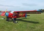 D-ETLI @ EDOI - SkyStar Kitfox 4-1200 Speedster at Bienenfarm airfield during the 2025 Quax Bücker-Treffen (Bücker-Meeting) and Vintage Aerobatic World Championships