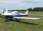 D-MVVA @ EDOI - B & F Technik FK-14 Polaris at Bienenfarm airfield during the 2025 Quax Bücker-Treffen (Bücker-Meeting) and Vintage Aerobatic World Championships