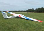 D-9689 @ EDOI - Pilatus B4-PC11 at Bienenfarm airfield during the 2025 Quax Bücker-Treffen (Bücker-Meeting) and Vintage Aerobatic World Championships
