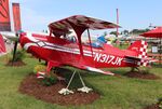 N317JK @ KOSH - Pitts S-2C - by Mark Pasqualino