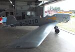D-EUTO @ EDOI - Bücker Bü 180B Student at Bienenfarm airfield during the 2025 Quax Bücker-Treffen (Bücker-Meeting) and Vintage Aerobatic World Championships - by Ingo Warnecke