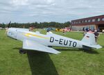 D-EUTO @ EDOI - Bücker Bü 180B Student at Bienenfarm airfield during the 2025 Quax Bücker-Treffen (Bücker-Meeting) and Vintage Aerobatic World Championships - by Ingo Warnecke